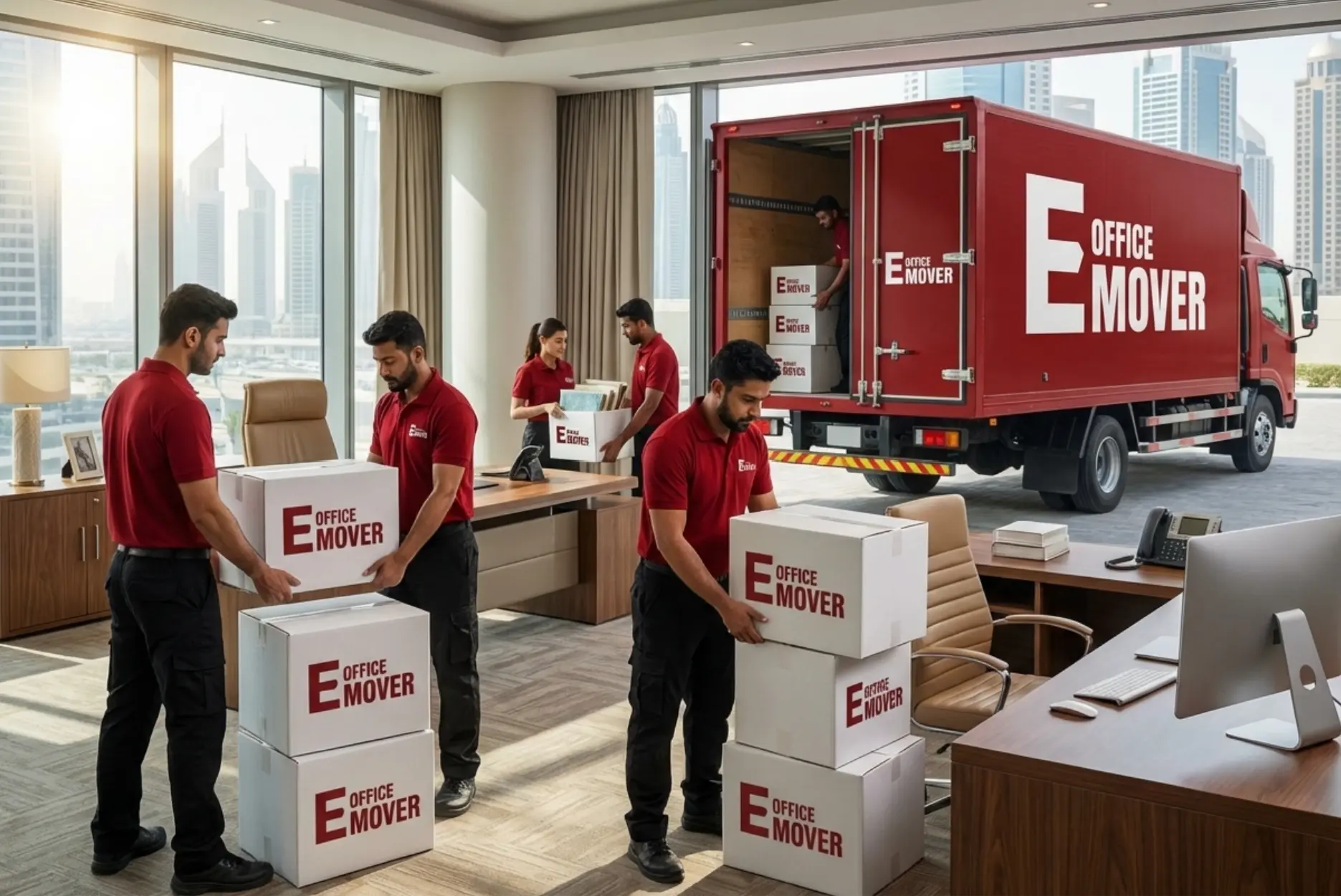 Corporate office relocation in Dubai